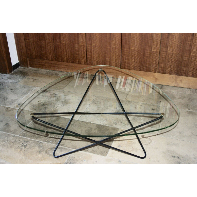 Vintage Jasmin table by Florent Lasbleiz for Airbone, 1954