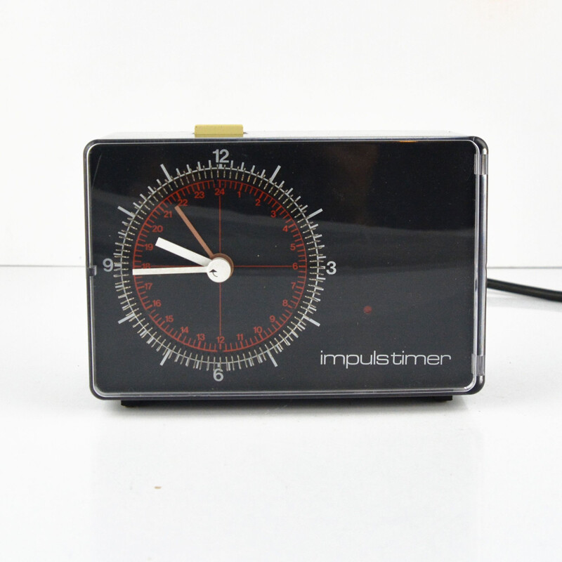 Vintage electric clock from Impulstimer, Germany, 1970s