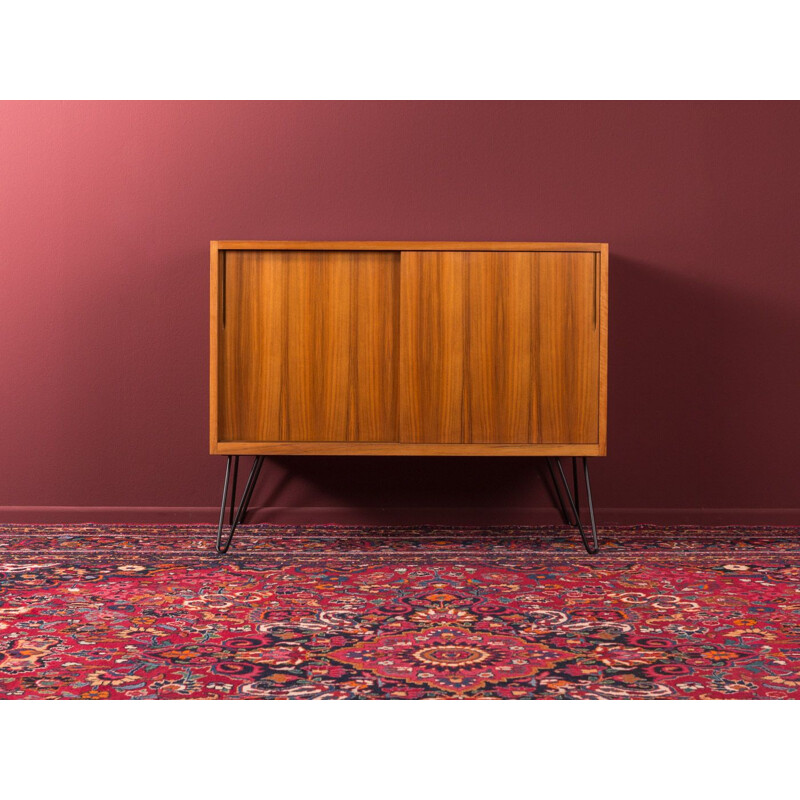 Vintage walnut sideboard, Germany, 1950s