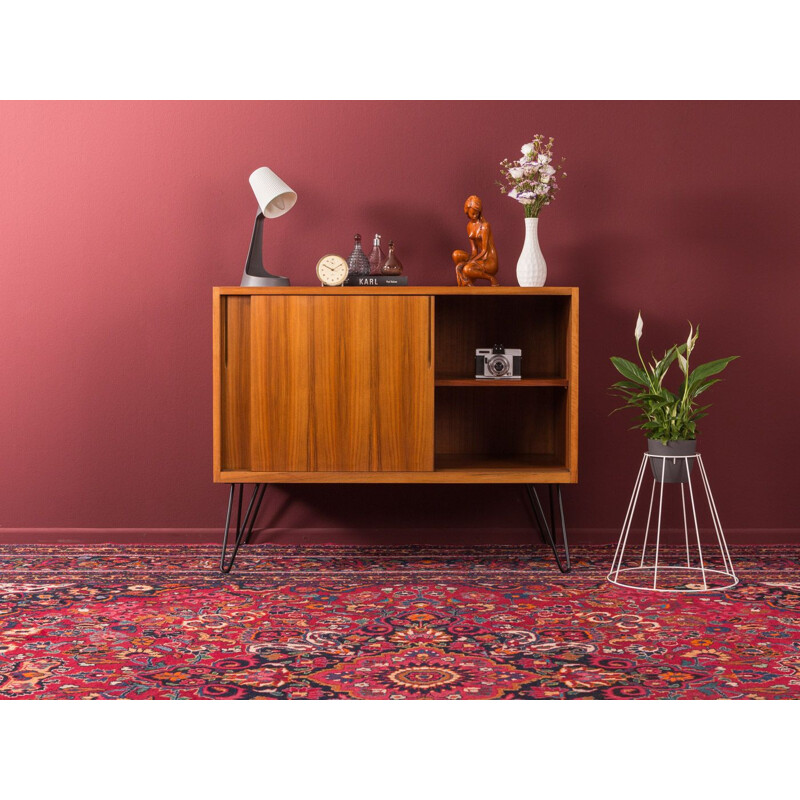 Vintage walnut sideboard, Germany, 1950s