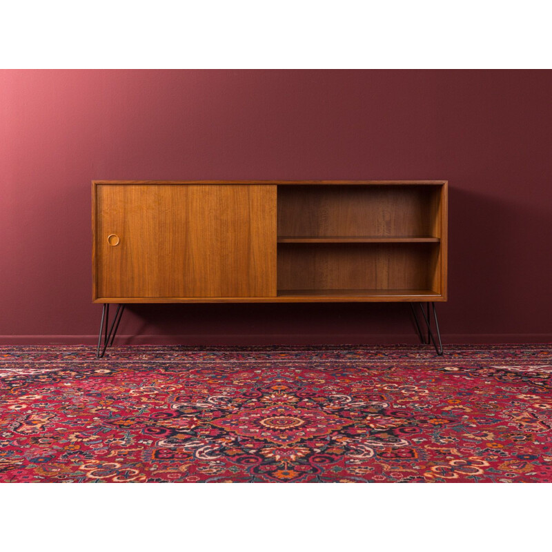 Vintage walnut sideboard, Germany, 1950s