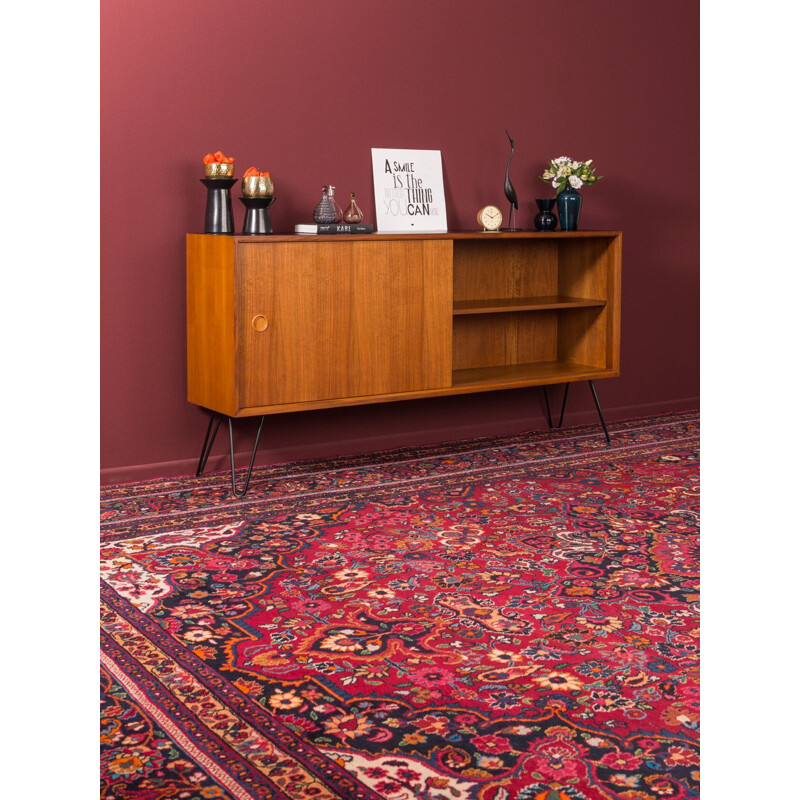 Vintage walnut sideboard, Germany, 1950s