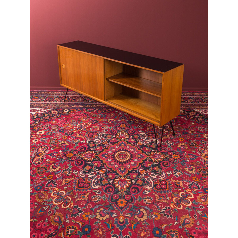 Vintage walnut sideboard, Germany, 1950s