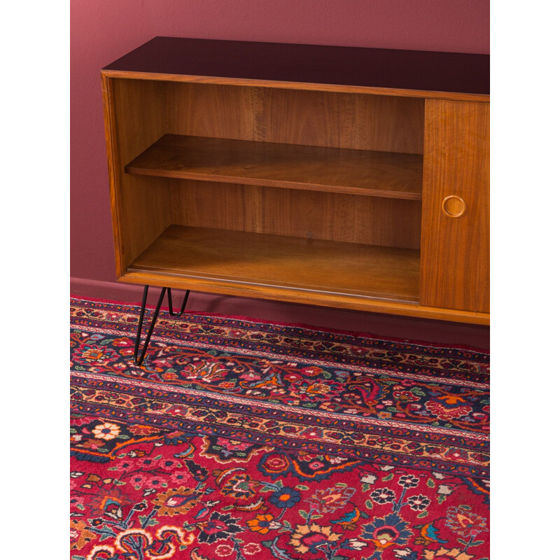 Vintage walnut sideboard, Germany, 1950s