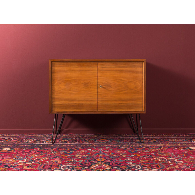 Vintage walnut chest of drawers, Germany, 1960s