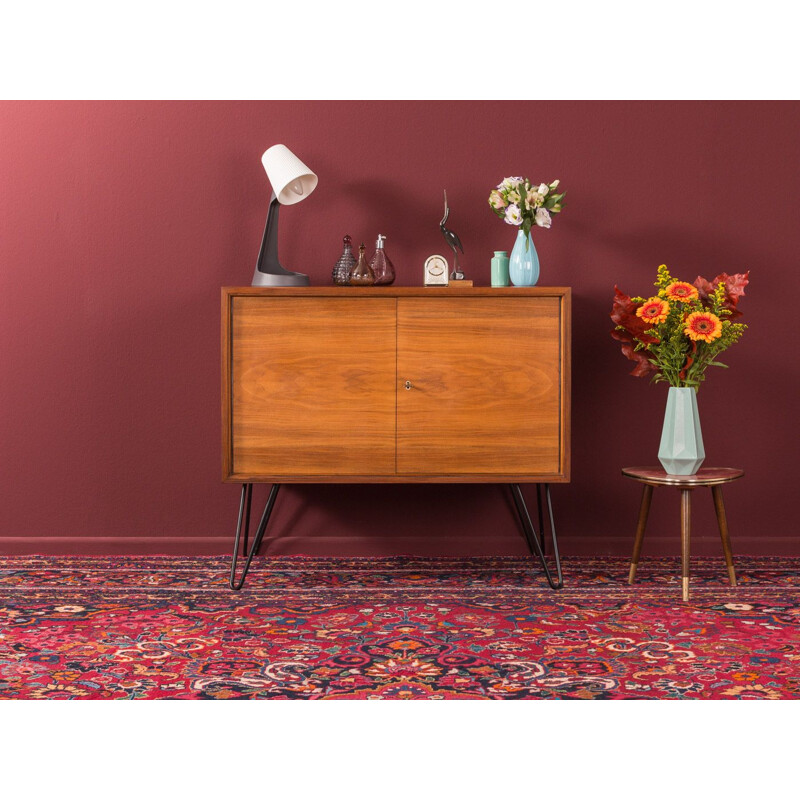 Vintage walnut chest of drawers, Germany, 1960s