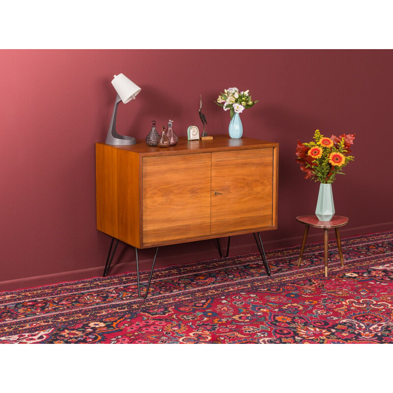 Vintage walnut chest of drawers, Germany, 1960s