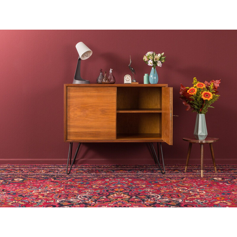 Vintage walnut chest of drawers, Germany, 1960s