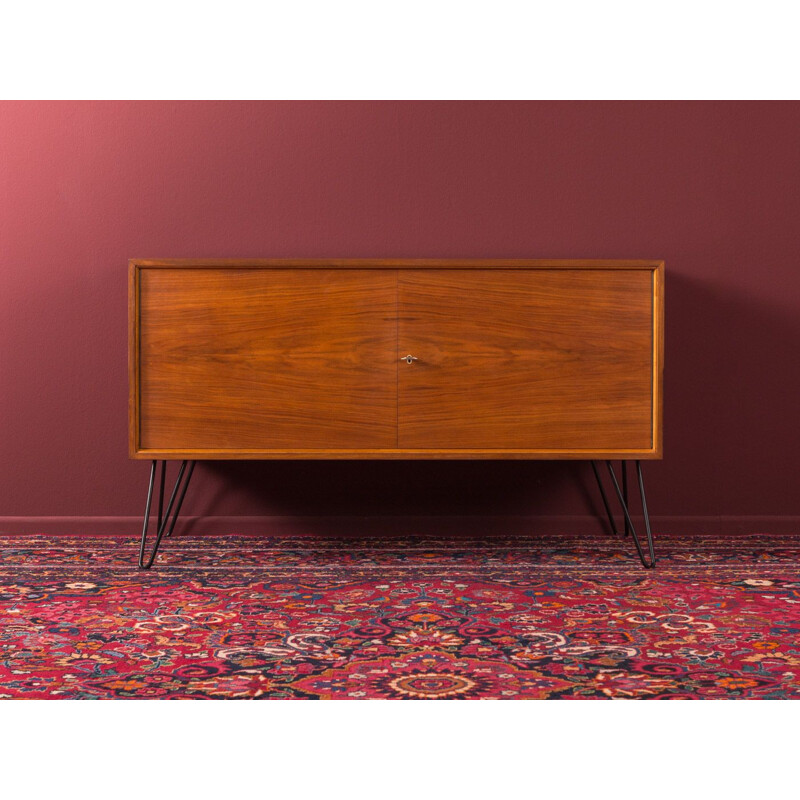 Vintage walnut sideboard, Germany, 1950s