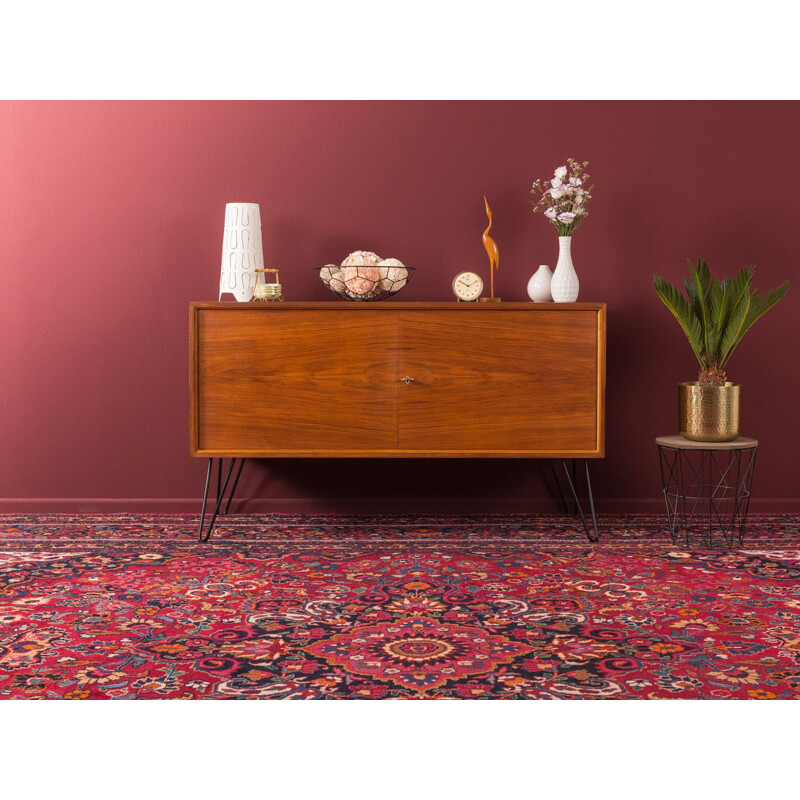 Vintage walnut sideboard, Germany, 1950s