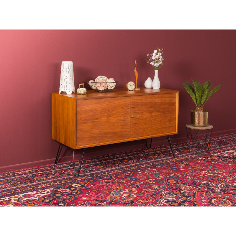 Vintage walnut sideboard, Germany, 1950s