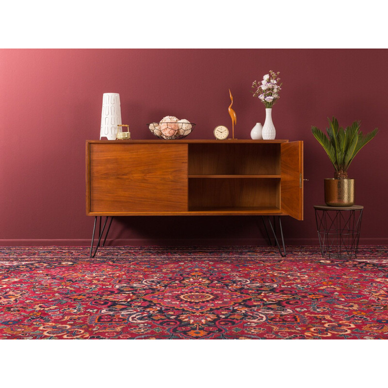 Vintage walnut sideboard, Germany, 1950s