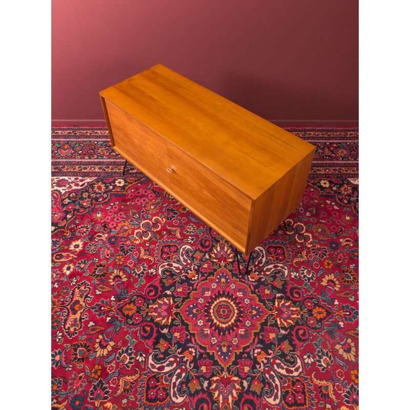 Vintage walnut sideboard, Germany, 1950s