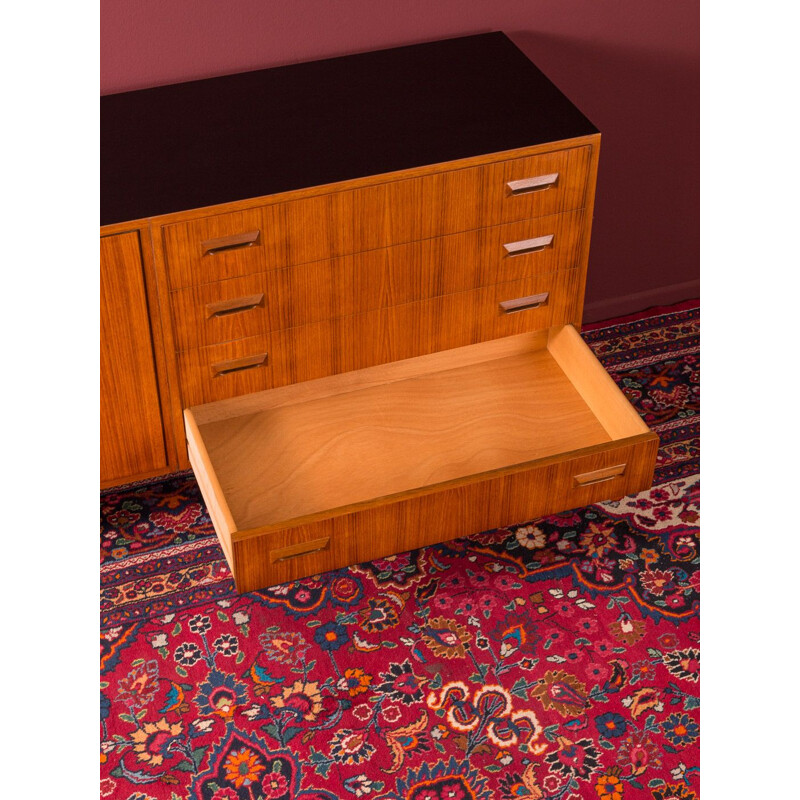 Vintage teak sideboard by DeWe Deutsche Werkstätten, 1960s