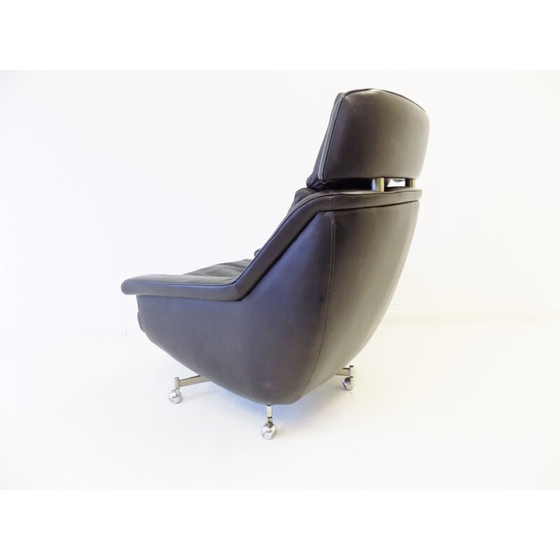 Vintage ESA model 802 Danish Lounge Chair by Werner Langenfeld 1970