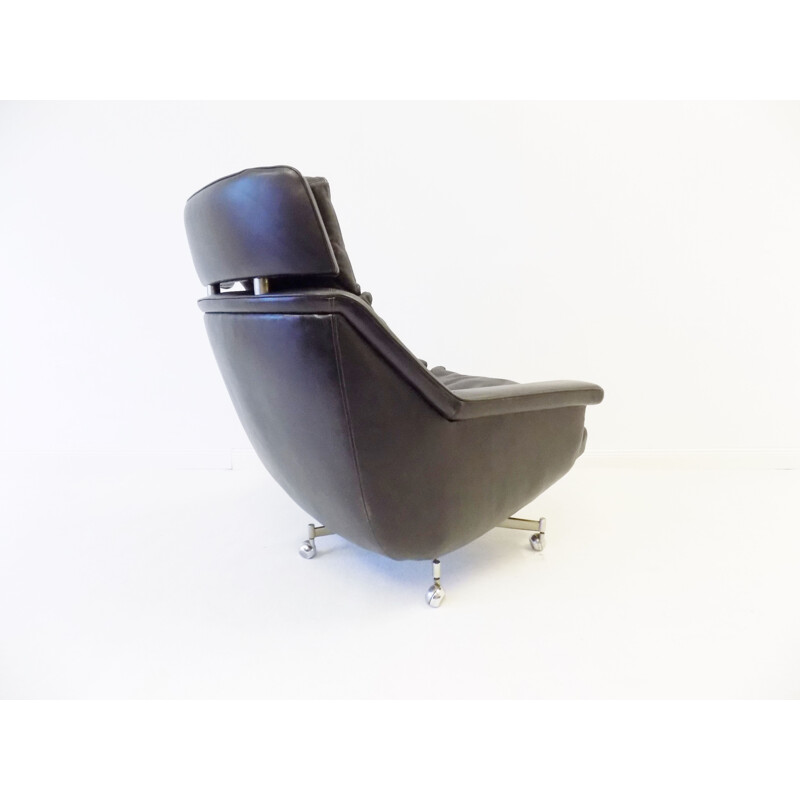 Vintage ESA model 802 Danish Lounge Chair by Werner Langenfeld 1970