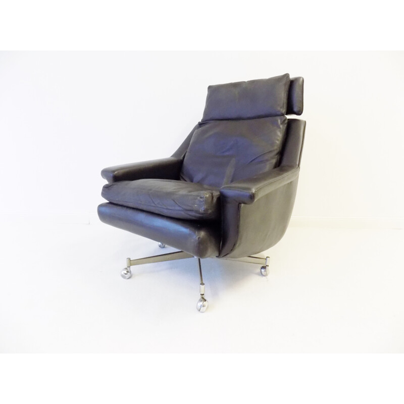 Vintage ESA model 802 Danish Lounge Chair by Werner Langenfeld 1970