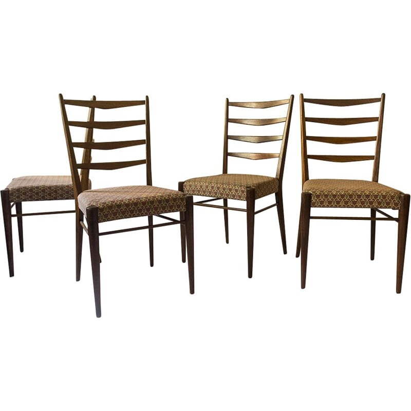 Suite de 5 chaises ST09 vintage par Cees Braakman 1960s