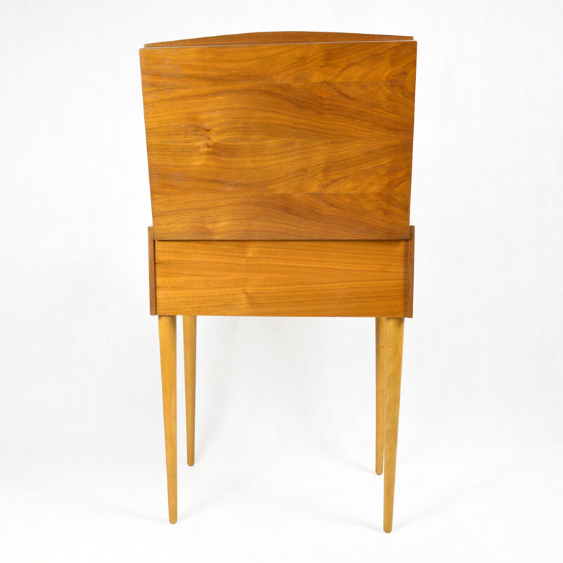 Vintage teak thread cabinet Denmark 1960