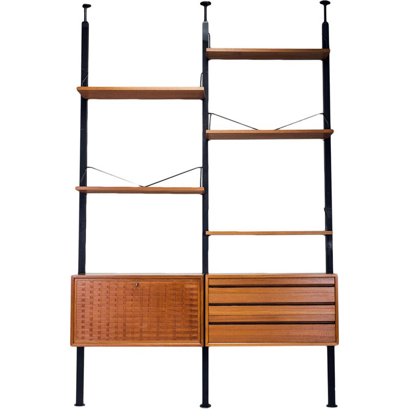 Vintage Wall Unit by Poul Cadovius for Cado, 1960