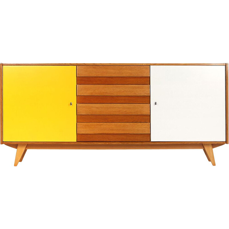 Vintage U-460 Sideboard by Jiri Jiroutek for Interier Praha, 1960