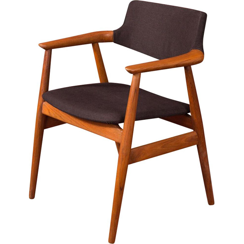 Vintage teak chair by Svend Aage Eriksen for Glostrup, 1960s