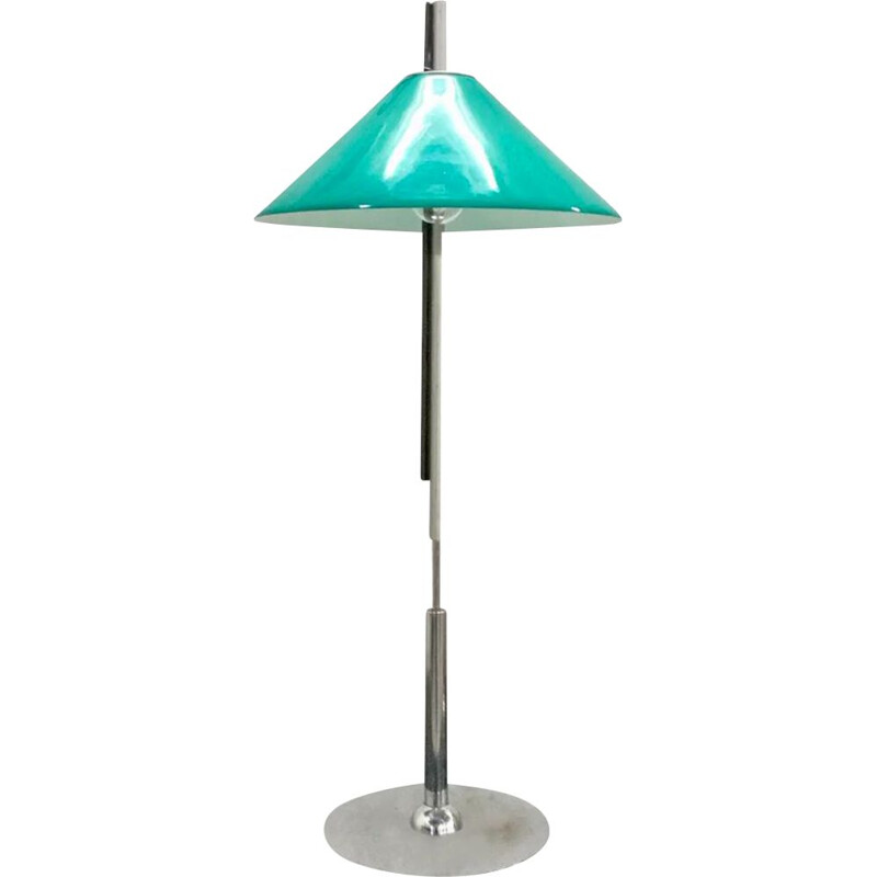 Vintage metal and glass lamp "Aggregato" by Enzo Mari