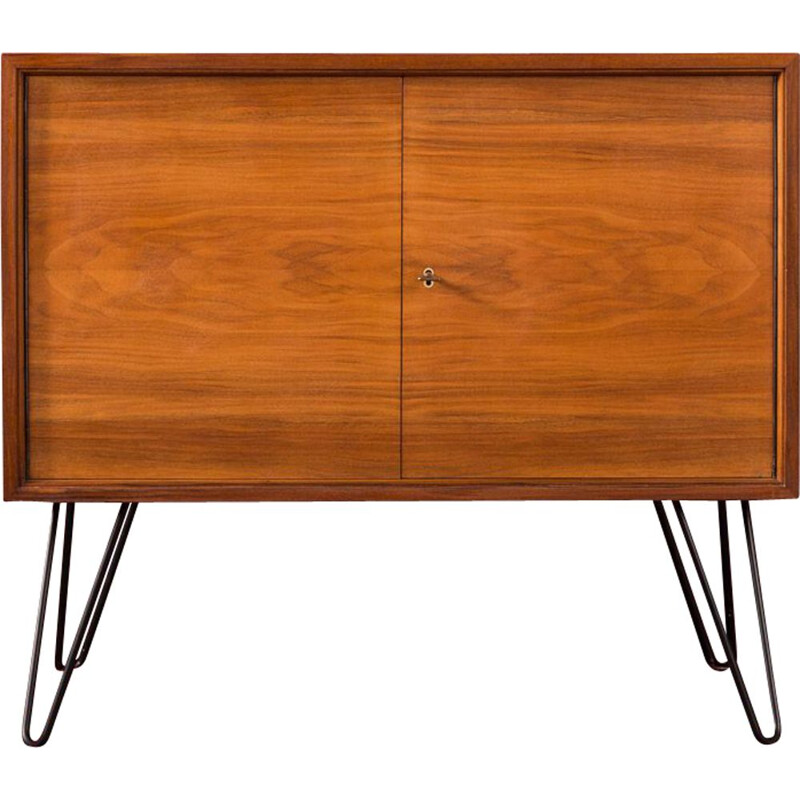 Vintage walnut chest of drawers, Germany, 1960s
