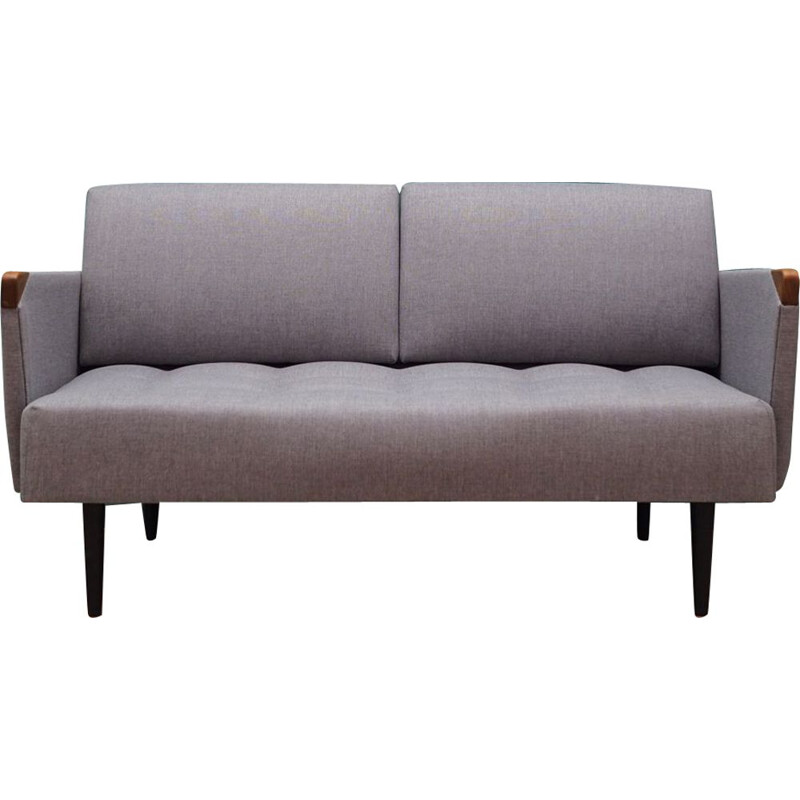 Vintage grey danish sofa, 1960