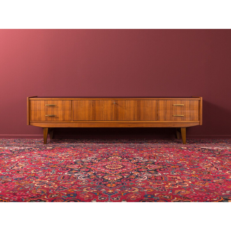 Vintage walnut and formica sideboard, 1950