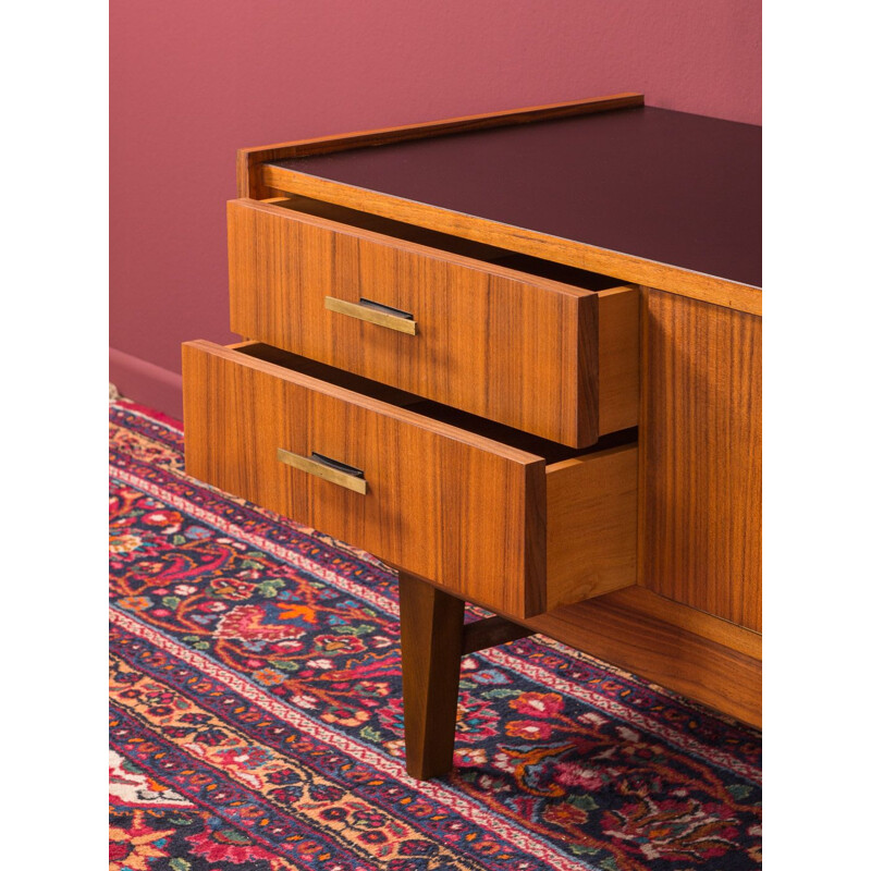 Vintage walnut and formica sideboard, 1950