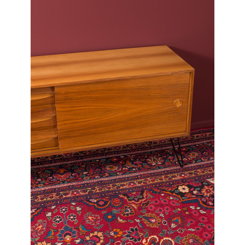 Vintage walnut sideboard, Germany, 1960