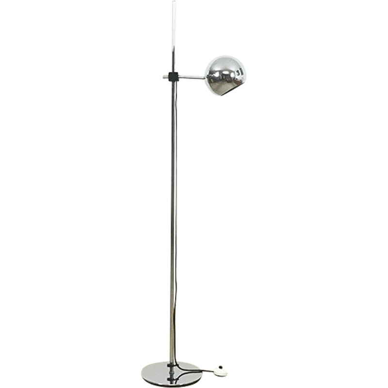 Vintage Staff floor lamp in chrome - 1970s