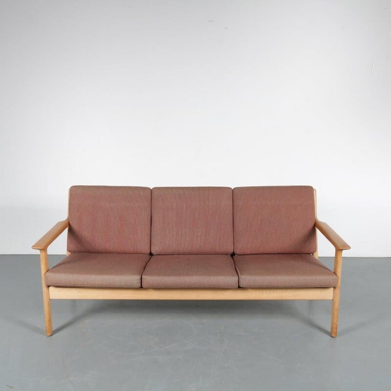 Vintage Danish 3-seater sofa by Hans J. Wegner for Getama, Denmark, 1960