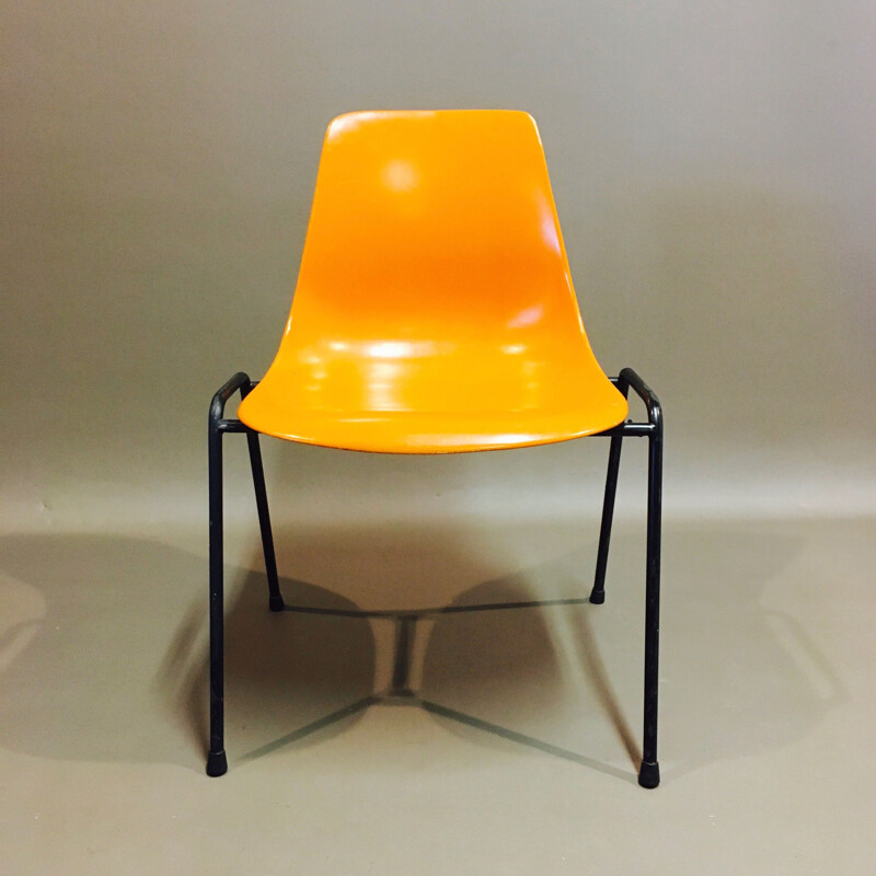 Set of 6 vintage chairs by Georg Leowald1960 