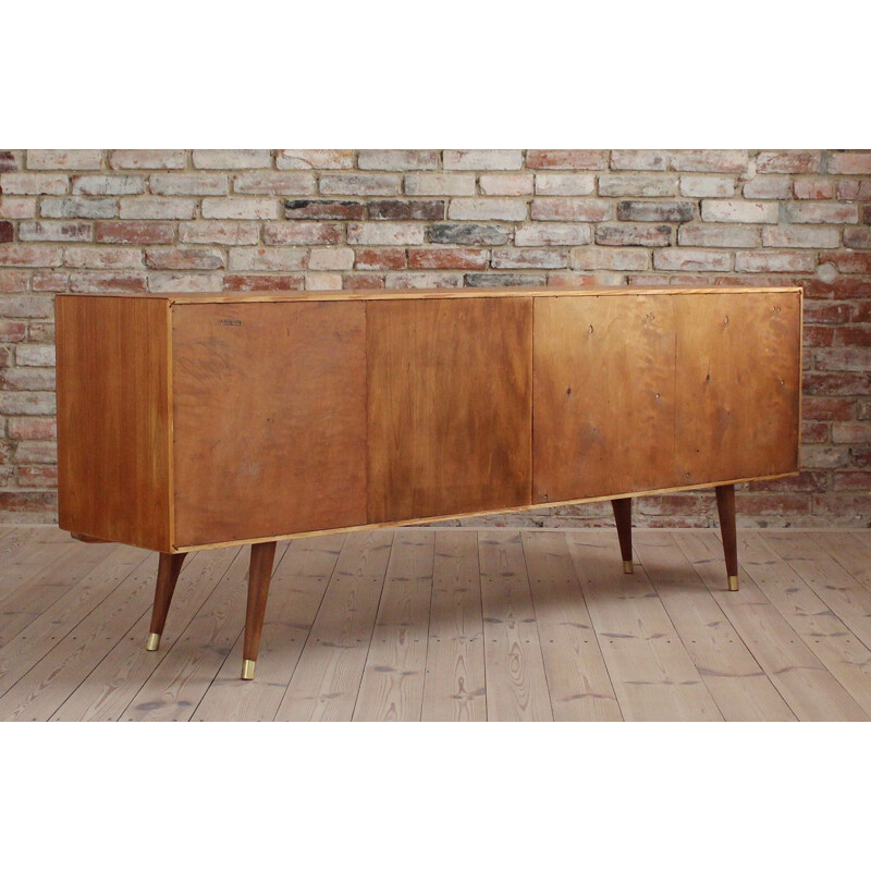 Vintage Scandinavian sideboard in teak by Sven Andersen, 1950