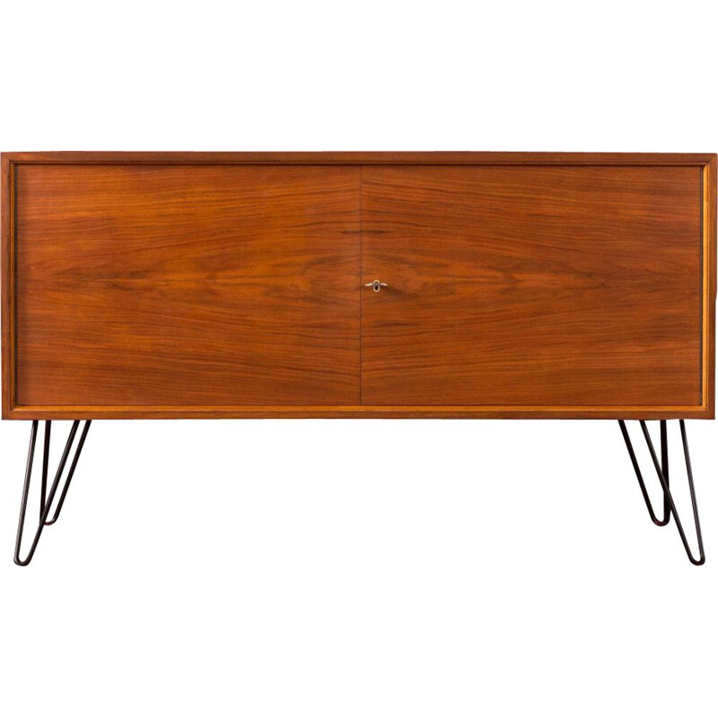 Vintage walnut sideboard, Germany, 1950s