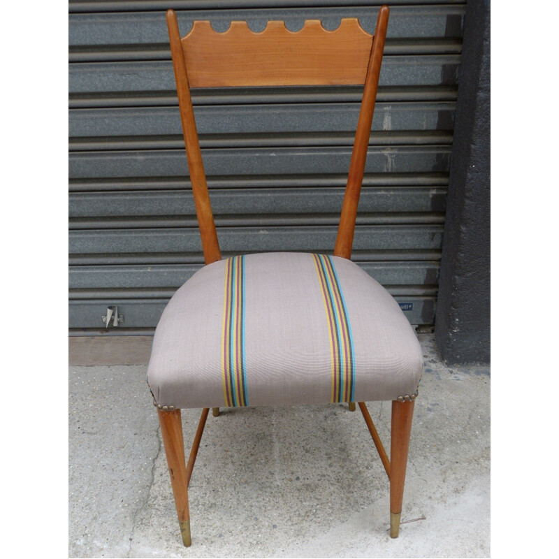 6 chairs Paolo BUFFA - 1950s