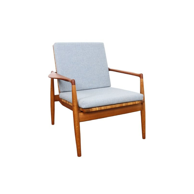 Vintage SW 96 armchair by Finn Juhl for Søren Willadsen Møbelfabrik, 1950s