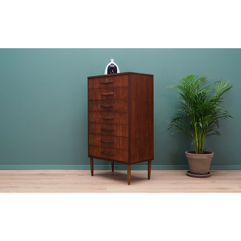 CHEST OF DRAWERS RETRO TEAK DANISH DESIGN