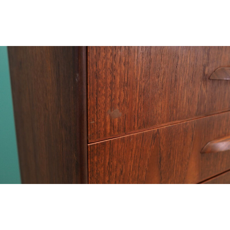 CHEST OF DRAWERS RETRO TEAK DANISH DESIGN