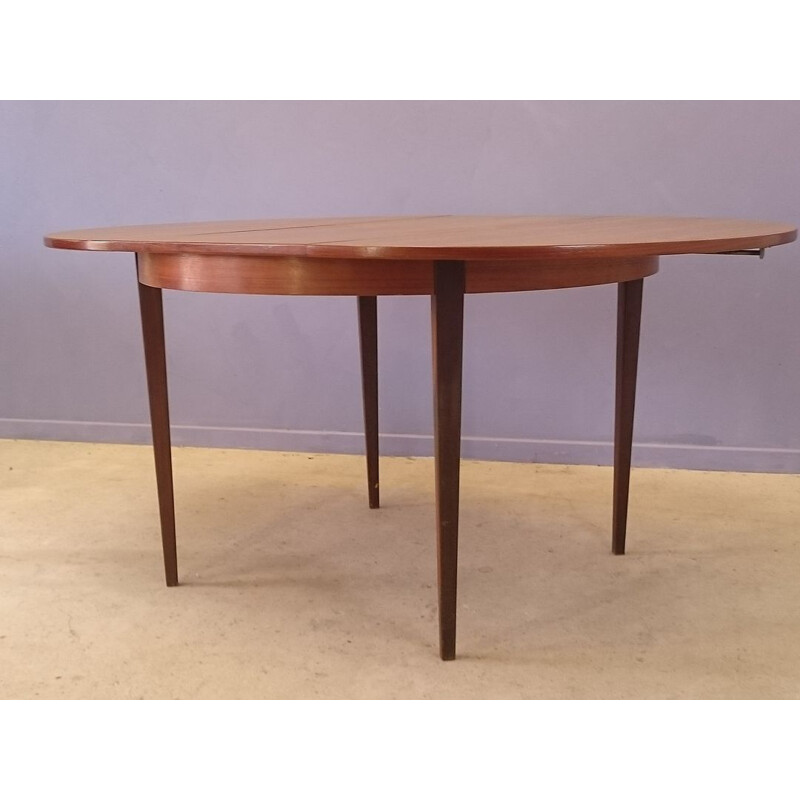 Table vintage ronde scandinave