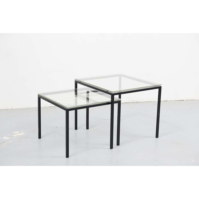 Vintage nest tables in the Artimeta style, 1960s