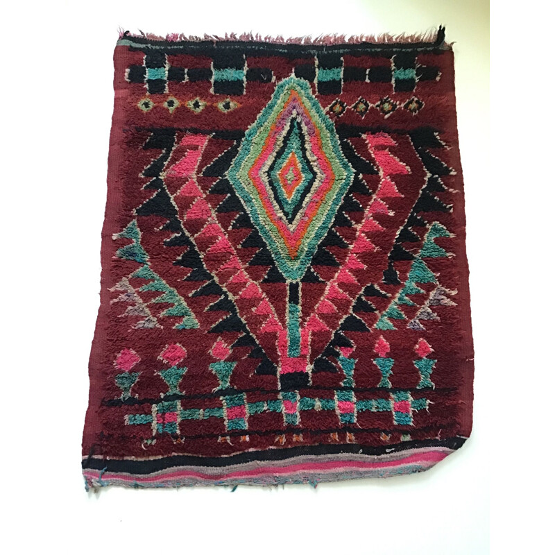 Vintage Berber carpet 70's