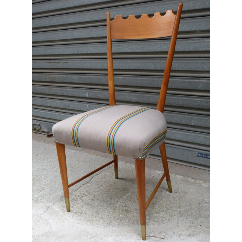6 chaises Paolo BUFFA - années 50