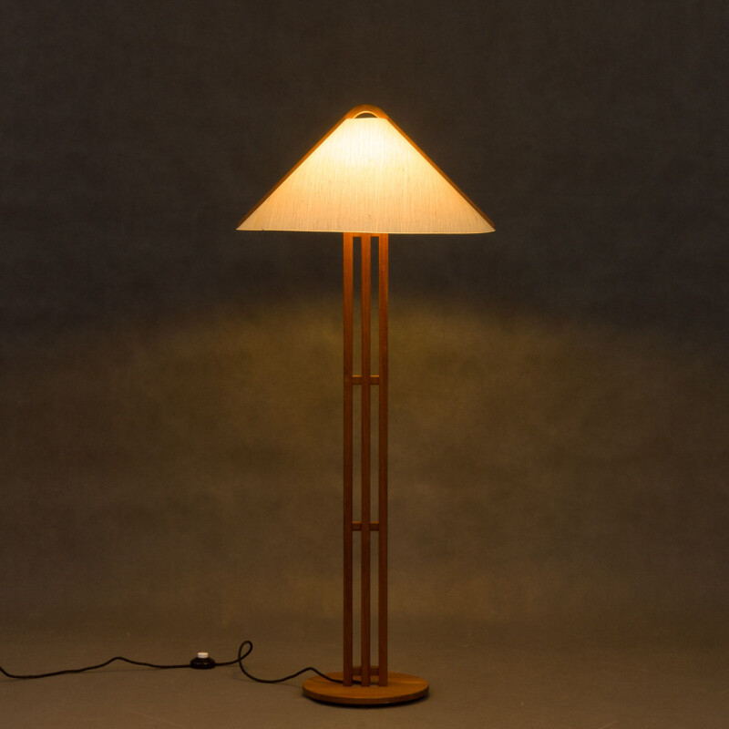 Vintage Danish teak floor lamp, 1970