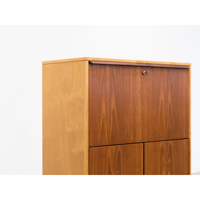 Vintage secretary cabinet "CB07" in birch by Cees Braakman