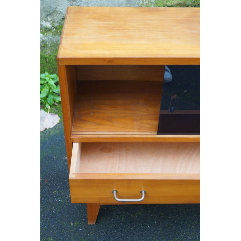 Vintage two-tone sideboard with drawers, 1950