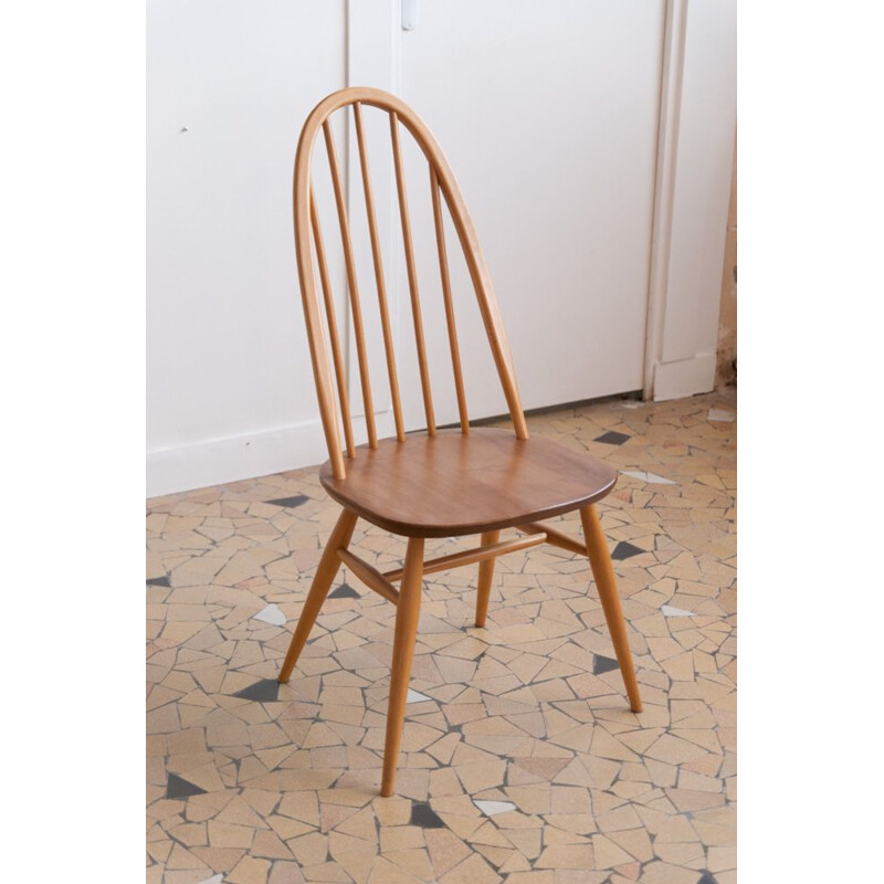 Chaise vintage Windsor Quaker par Lucian Ercolani pour Ercol 