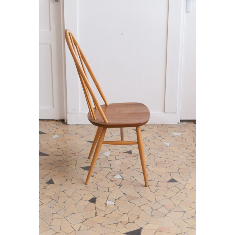 Chaise vintage Windsor Quaker par Lucian Ercolani pour Ercol 